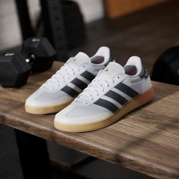 Adidas Training Spezial White Black Gum JP7392 Mens Size 10 Crossfit NEW CORDURA - Picture 14 of 16